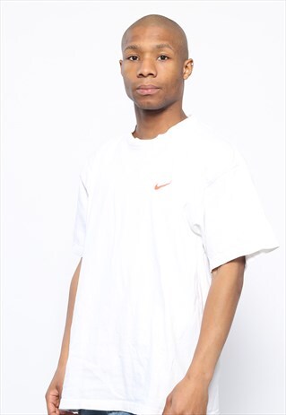 VINTAGE NIKE BASKETBALL LOGO T-SHIRT WHITE