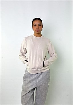 Beige Grey 90s NIKE Sweatshirt