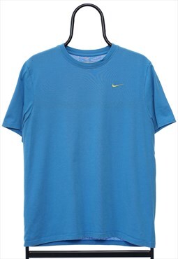 Vintage Nike Blue Logo TShirt Womens