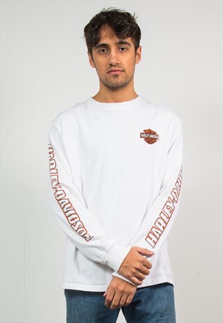 VINTAGE HARLEY DAVIDSON LONG SLEEVE T-SHIRT
