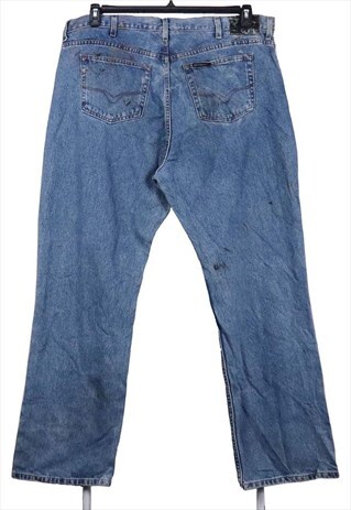 Harley Davidson 90's Denim Straight Leg Jeans / Pants 42 Blu