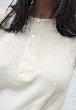 VINTAGE PURE WOOL TOP