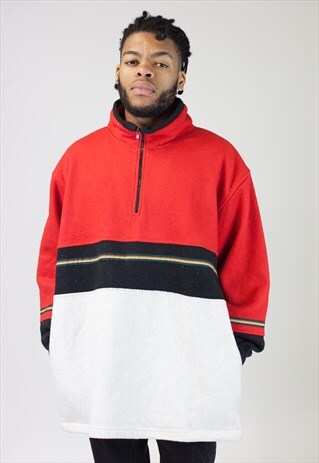 VINTAGE 90S QUARTER-ZIP JUMPER