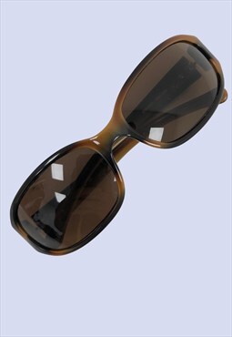 Designer Brown Plastic Brown Lens Summer Sunglasses