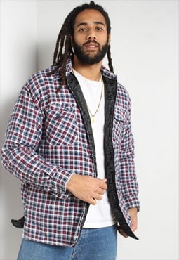 Vintage Quilted Check Flannel Shirt Multi
