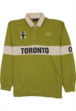 Vintage 90's Harpers Ferry Polo Shirt Toronto Rugby Quater