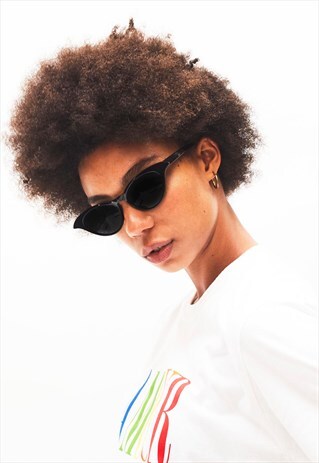 FELICITY - BLACK CAT EYE SUNGLASSES