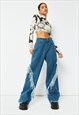 SKINNYDIP LONDON OPEN BACK TURTLENECK FLORAL PRINT TOP