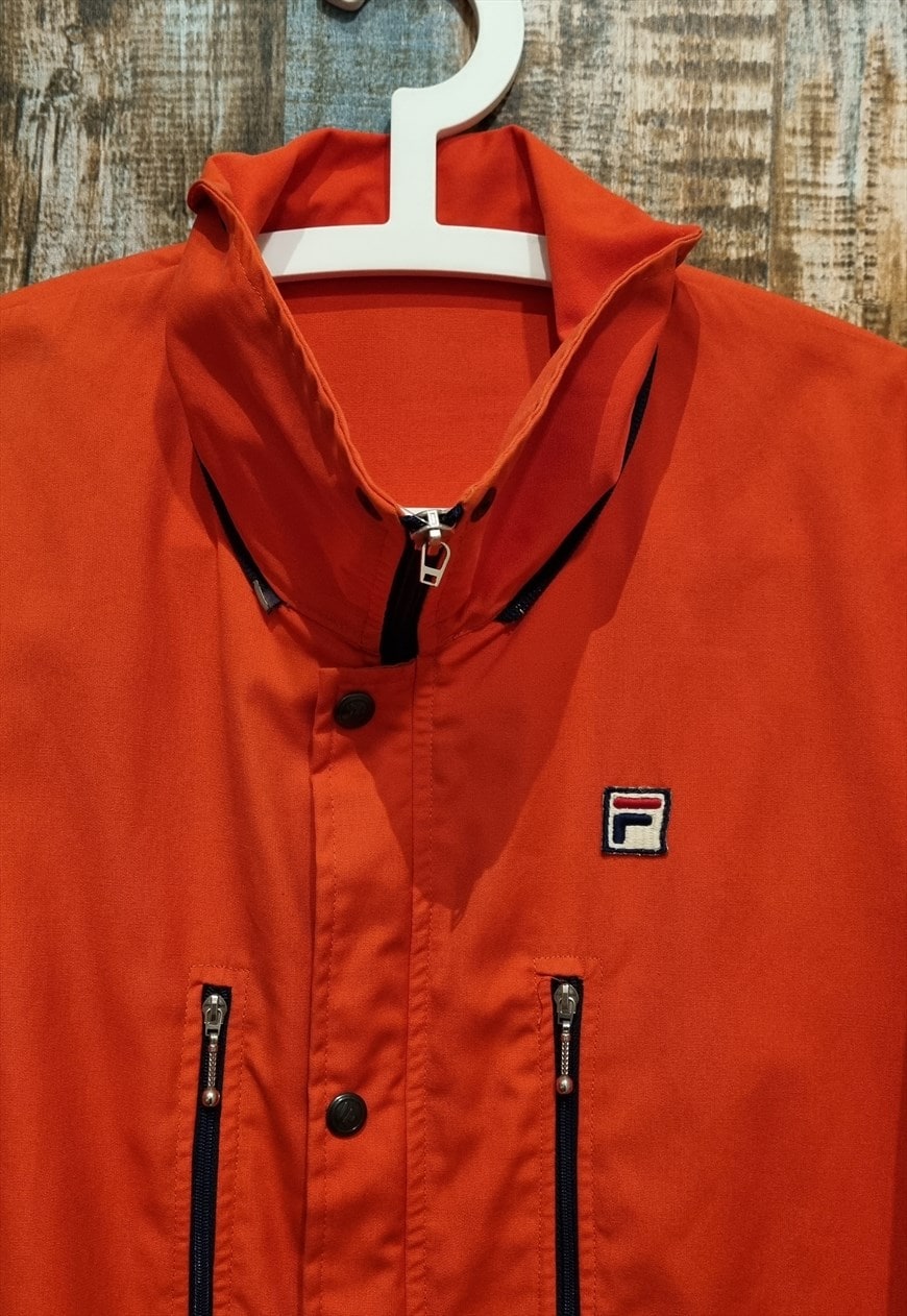 Fila hot sale orange jacket