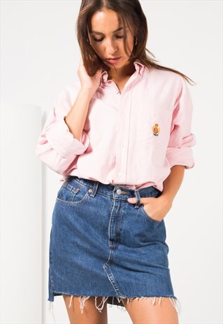 VINTAGE 80S POLO RALPH LAUREN SHIRT / S4280