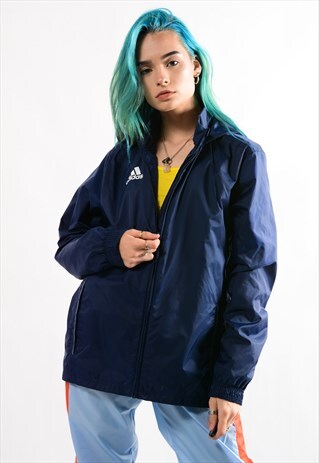ADIDAS VINTAGE ADIDAS BLUE WINDBREAKER