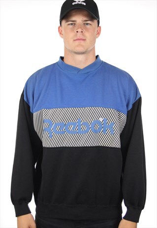 VINTAGE REEBOK BIG LOGO SWEATSHIRT JUMPER