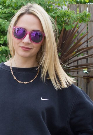 NEW PINK ROUND SUNGLASSES
