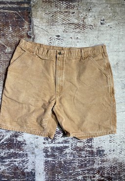 Vintage 90s Brown Carhartt Utility Shorts