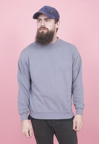 VINTAGE PASTEL BLUE LEE SWEATSHIRT /R2069