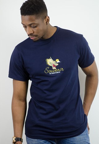 VIETNAM SUNRISE EMBROIDERED T-SHIRT
