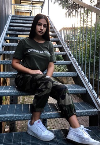 BAAD T-SHIRT KAKI DOMINATION ( SILVER REFLECTIV )
