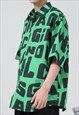MEN'S PERSONALIZED LETTER PRINT SHIRT SS2023 VOL.2