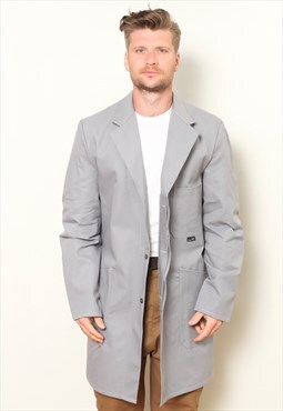 Vintage 90's Grey Work Coat
