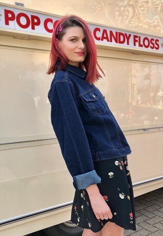 VINTAGE 90S INDIGO DENIM JACKET