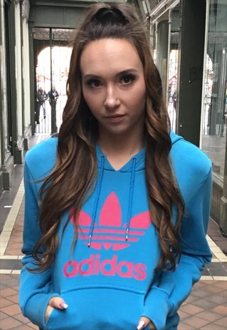 VINTAGE 90S ADIDAS HOODIE S M