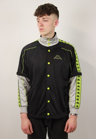 VINTAGE KAPPA BUTTON UP 90S JACKET