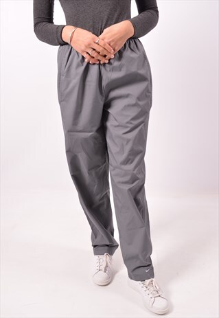 VINTAGE NIKE TRACKSUIT TROUSERS GREY