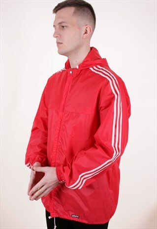 90S VINTAGE ADIDAS SHELL RAINPROOF JACKET AA9315