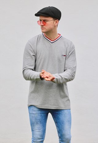 TOMMY HILFIGER USA FLAGSHIP MINIMALIST SWEATSHIRT