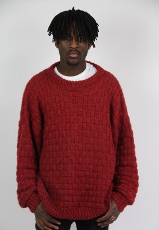 VINTAGE HEAVY KNIT JUMPER