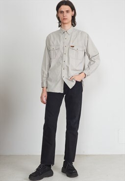 Vintage Grey REGATTA Long Sleeve Shirt