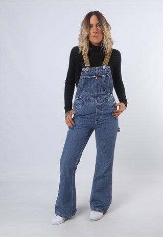 DUNGAREES BICH REWORKED VINTAGE DENIM 90'S (AV4C)