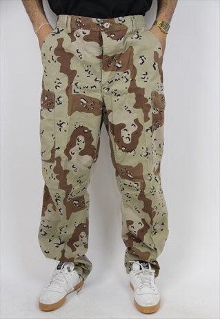 VINTAGE CAMO 90'S TROUSERS