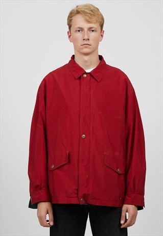 VINTAGE RED GANT RUGGER WINDBREAKER JACKET