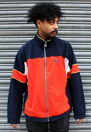 VINTAGE 90S PUMA SPORTS TRACKSUIT JACKET
