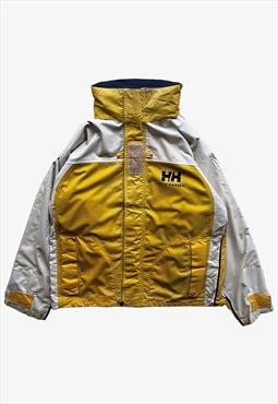 Vintage 90s Helly Hansen Yellow Sailing Jacket