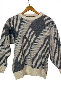 Vintage Yves Saint Laurent unisex textured sweater. Size S