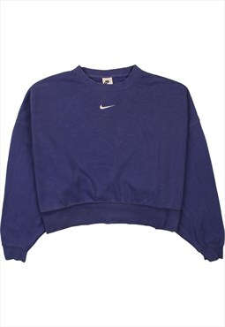 Vintage 90's Nike Sweatshirt Center Middle Swoosh Crew Neck