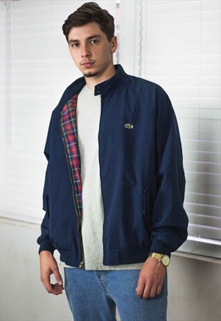 VINTAGE LACOSTE JACKET LOGO 90S XL 22.8
