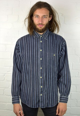 VINTAGE 90'S STRIPED SHIRT