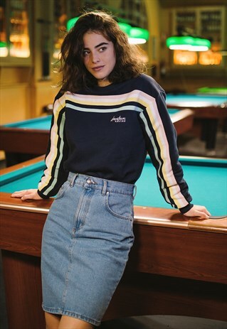 KAOTIKO "COX" SWEATSHIRT IN NAVY
