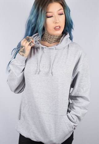 MIRROR PULLOVER GREY HOODIE