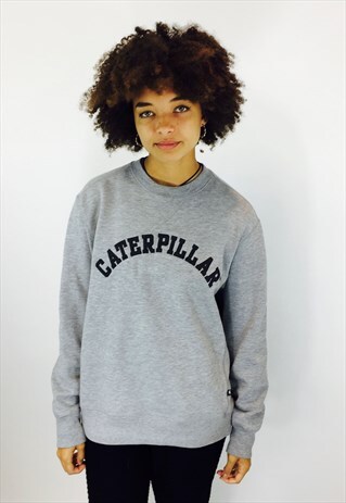 CATERPILLAR EMBROIDERED 90S SWEATSHIRT