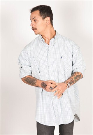 VINTAGE 80S POLO RALPHLAUREN SHIRT /R03616