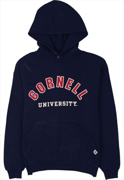 Vintage 90's Russell Hoodie Cornell University Pullover Navy