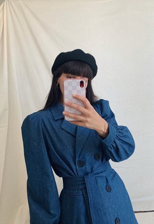 BLUE DENIM BLAZER