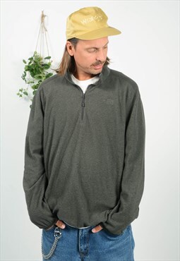Vintage 90s 1/4 zip North Face Fleece Sweatshirt  