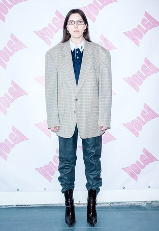 VINTAGE OVERSIZED SUIT JACKET / UNISEX