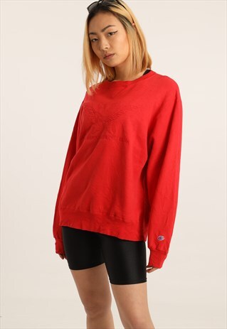 VINTAGE CHAMPION EMBROIDERED SWEATSHIRT