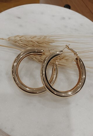 PUNK HOOP EARRINGS